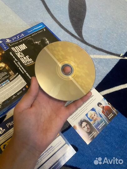 Диск на PS4 PS5 Одни из нас 1 last of us 1 идеал