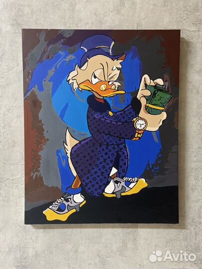 Картина красками