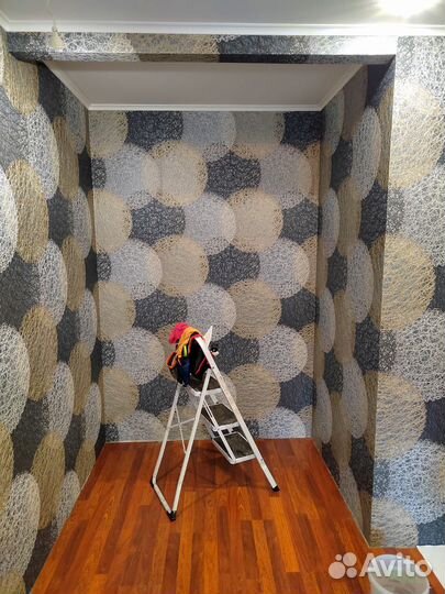 Поклейка Обоев Снятие старых обоев Грунтовка