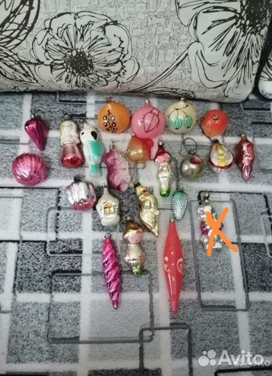 Елочные игрушки СССР