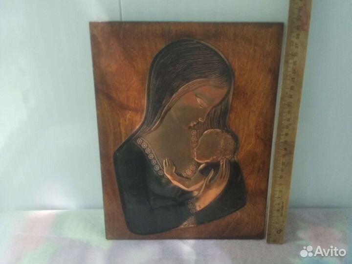 Чеканка медная СССР