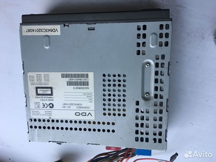 Магнитола Subaru Forester sg