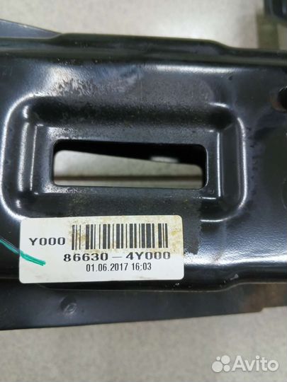 Усилитель бампера задний киа рио 3