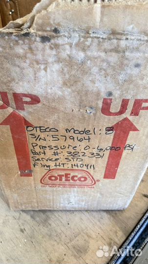 Манометр Oteco