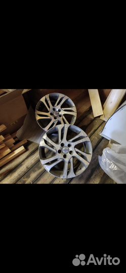 Комплект литых дисков r17 volvo XC 60 оригинал б/у
