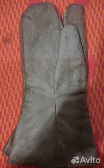 Краги кожаные СССР. Новые. 1954 год