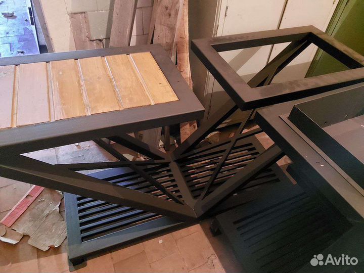 Мангал в стиле лофт