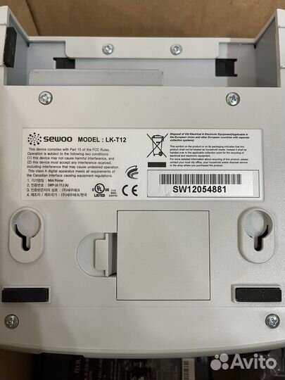 Принтер для этикеток sewoo lk-t12