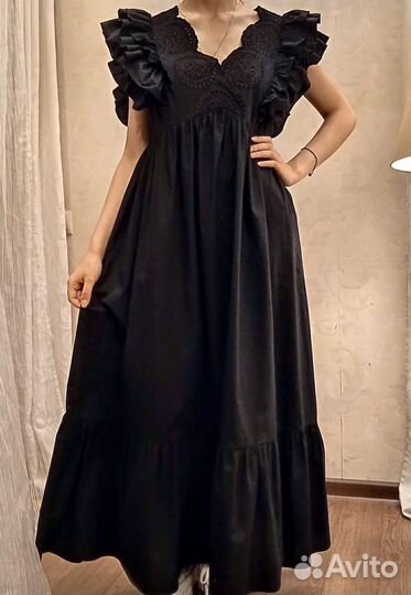 Летнее вечернее платье хлопок