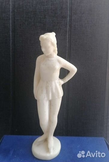 Статуэтка фигуристка СССР 1950г