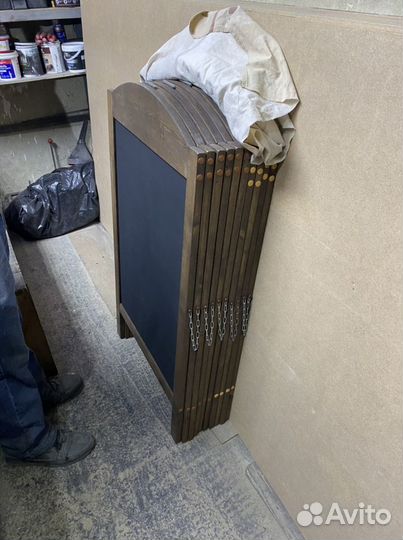 Меловая доска на стену