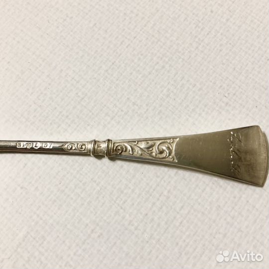 Винтажные серебряные ложки чайные Швеция 830 проба