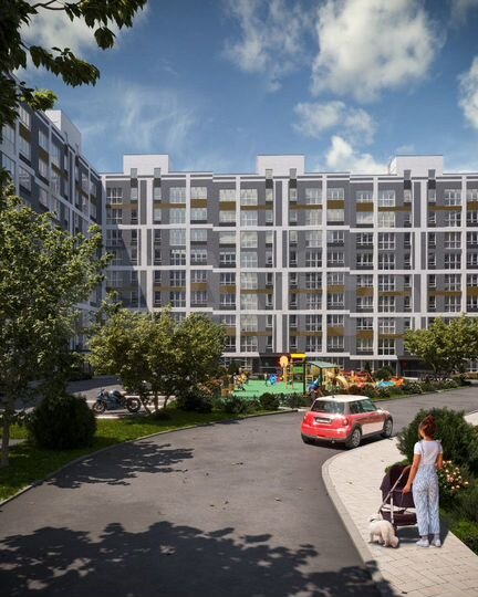 1-к. квартира, 40,5 м², 1/9 эт.