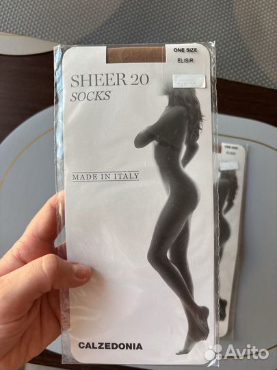Новые колготки и носки капроновые Calzedonia