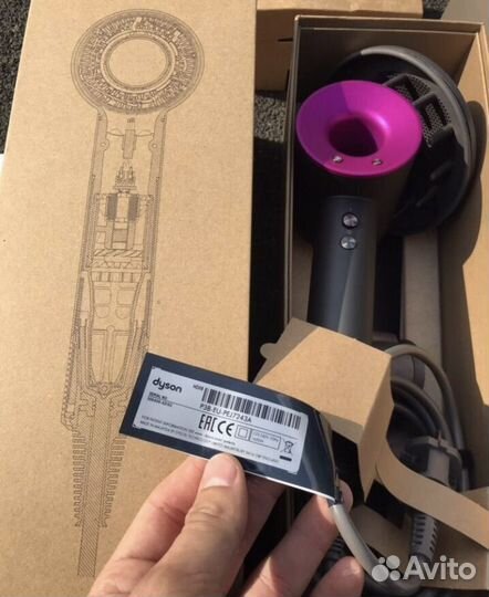 Фен dyson supersonic 2024 hd08 малайзия