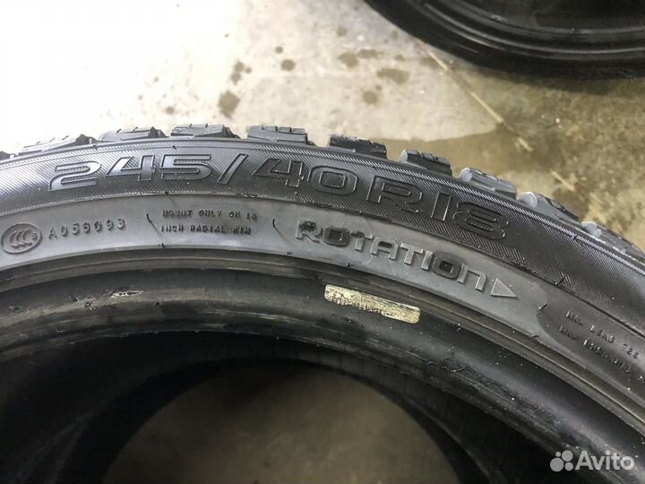 Nokian Tyres Hakkapeliitta 8 225/45 R18 и 245/40 R18 95T