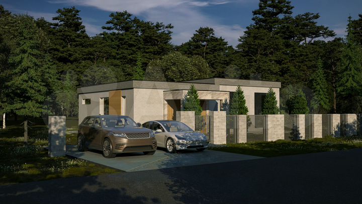 Дом 109,2 м² на участке 7 сот.