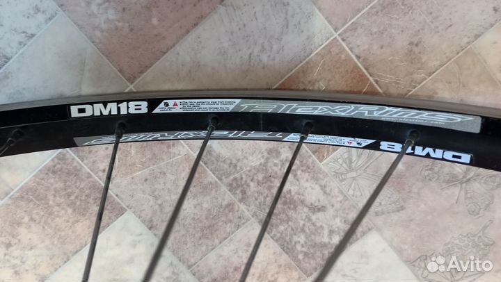 Колесо 26 дюймов переднее Alexrims DM18