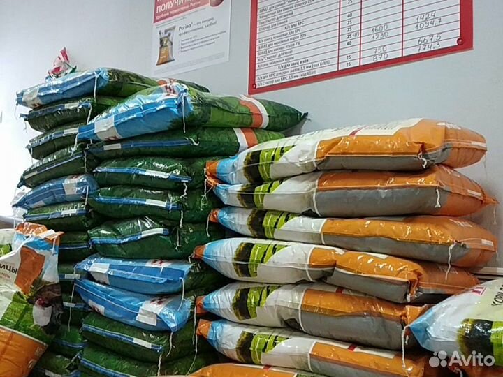 Комбикорма для индеек, перепелов, бройлеров