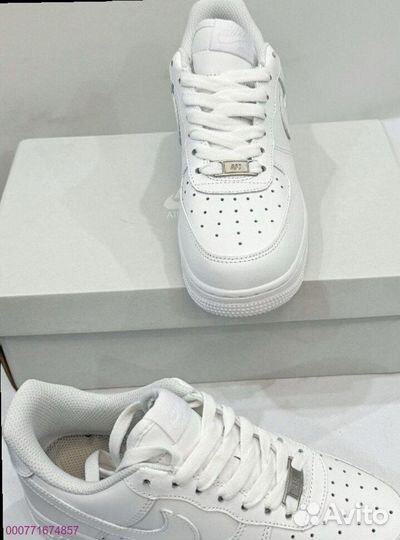 Кроссовки Nike Air Force 1 Low White Оригинал (Арт