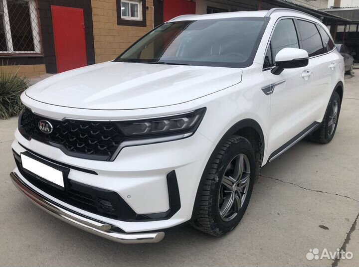 KIA Sorento MQ4 2020 Защита переднего бампера