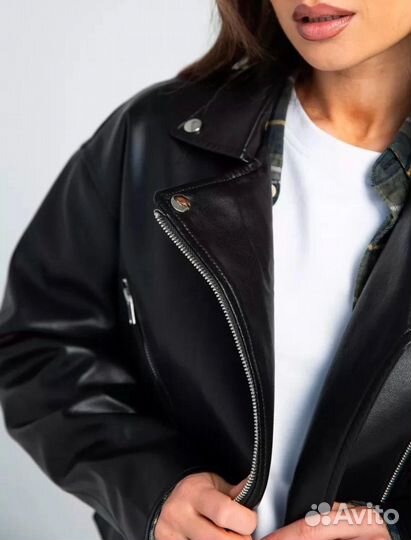 Куртка эко-кожа женская
