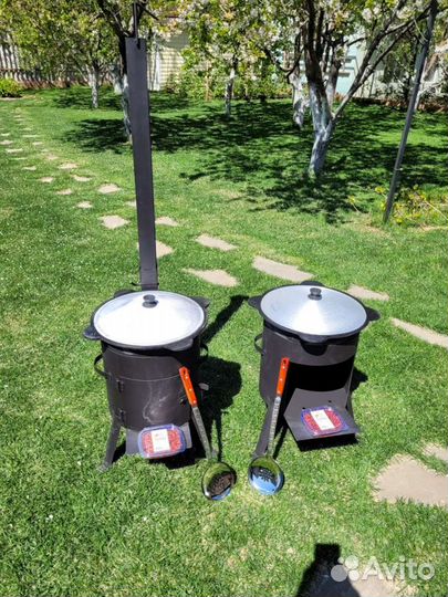 Казан и печь, шумовка в подарок