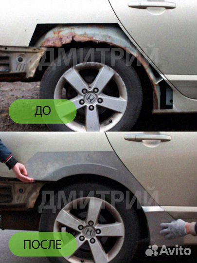 Левая арка Opel Astra (H)