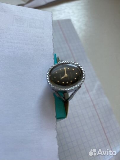 Часы кольцо Чайка