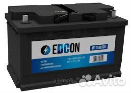 Аккумулятор Edkon(германия) 6ст-110 Ач о/п