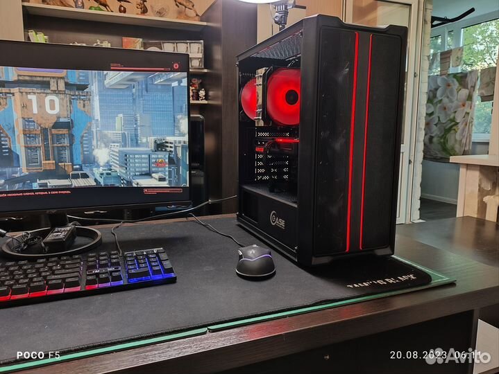 Мощный игровой комп Ryzen5 5600+ RTX 3060 Ti