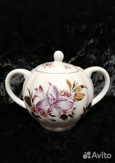 Сахарница, блюдце лфз СССР