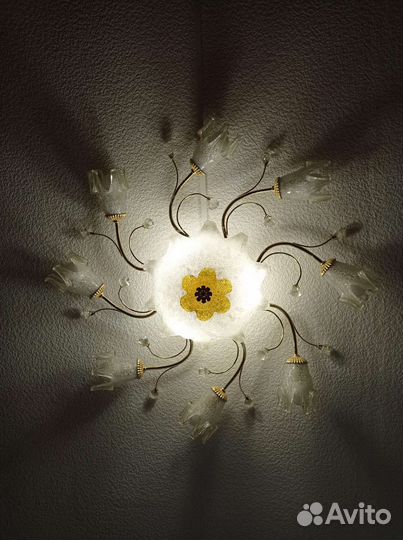 Люстра потолочная бу