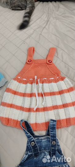 Одежда для девочки 74 80 пакетом