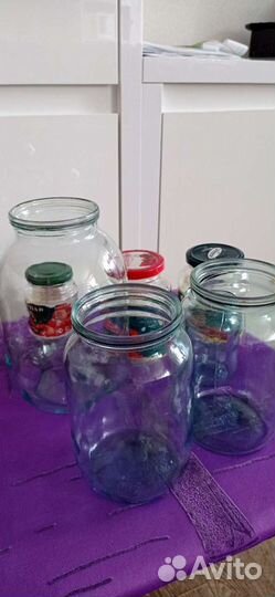 Банки стеклянные 0,25-3.0л,с/ бутылки