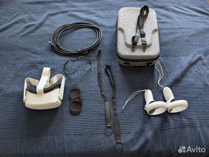 Oculus Quest 2 64gb + VPN, игры, сумка, аксессуары