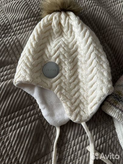 Шапки 50 и варежки на год