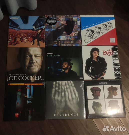 Depeche Mode, Led Zeppelin, Nirvana, Pink Floyd