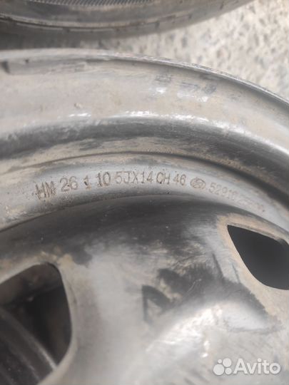 Диски штамп hyundai getz