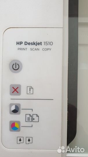 Мфу HP1510Deskjet с новый цветной картриджом