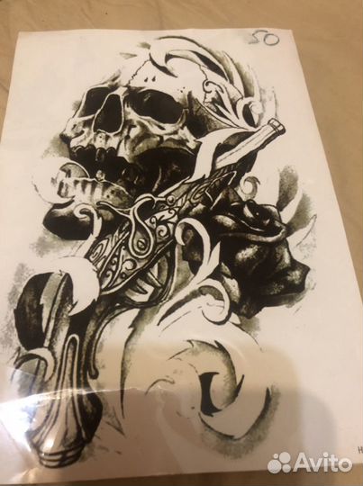 Временные татуировки