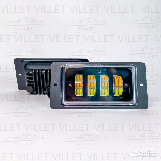 Противотуманные фары светодиодные LADA туманки ваз