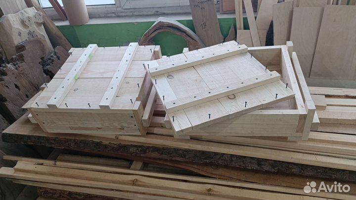 Ящик деревянный