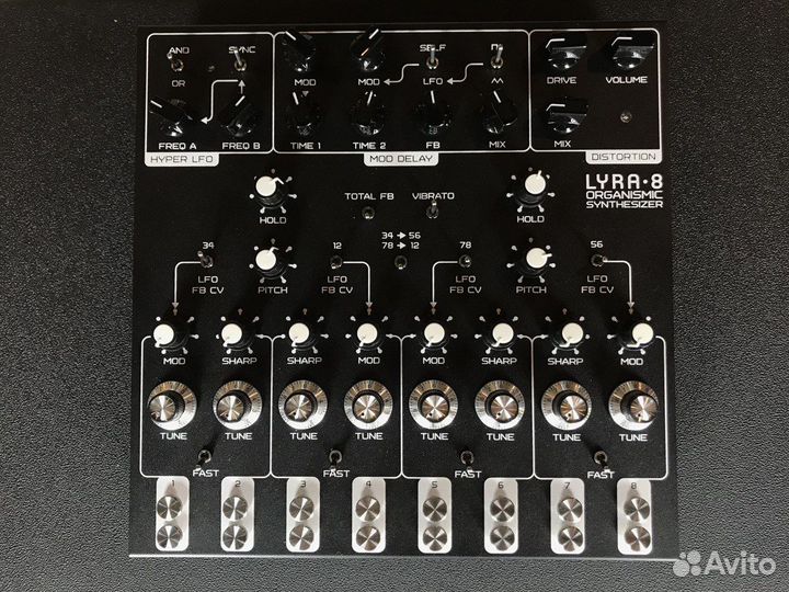 Soma Lyra-8 Synth Black Beast