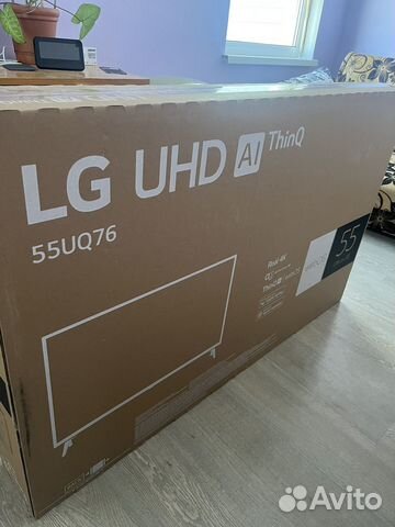 Телевизор LG 55 дюймов 4К купить в Подпорожье | Электроника | Авито
