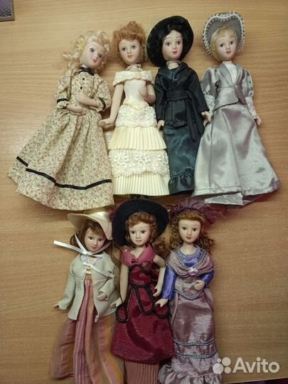 Кукла фарфоровая коллекционная