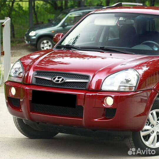 Бампер передний в цвет Hyundai Tucson 1