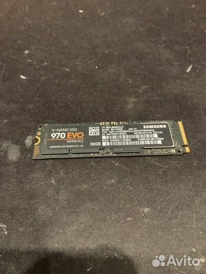Samsung 970 evo 500Gb