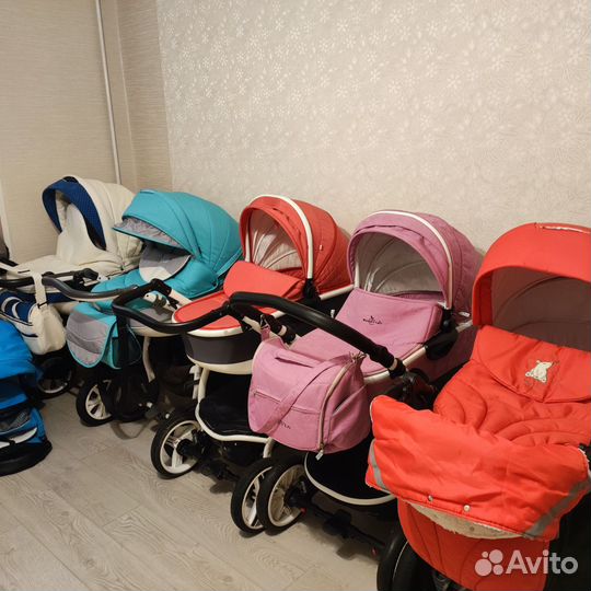 Коляски с пробегом 2в1 и 3в1