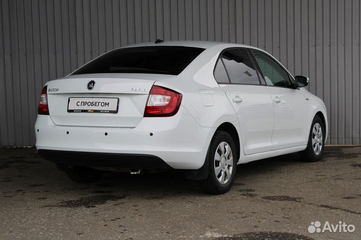 Skoda Rapid 1.6 МТ, 2018, 71 000 км